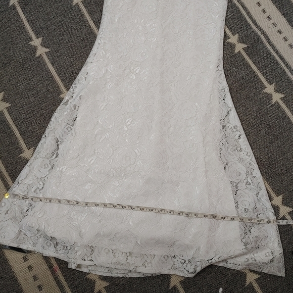 LULU'S Inga White Lace Maxi Dress - Picture 15 of 16